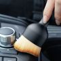 Мека четка за почистване на прах от интериора на автомобила със защитен капак