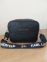 Черна чанта Karl Lagerfeld- SG85, снимка 5