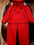 спортен червен костюм, снимка 1 - Спортни екипи - 45011752