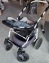 Бебешка количка 3в1 Zipp adbor цвят светло сиво/бяло