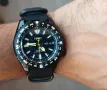 Часовник Seiko PROSPEX automatic diver Black edition , снимка 1