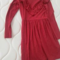 Детска червена рокля, снимка 1 - Детски рокли и поли - 45266336