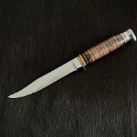 Античен ловен нож (Lamplough Cutlery Solingen 70 г.) в напълно ново състояние. (Rehw102), снимка 2 - Ножове - 45317221