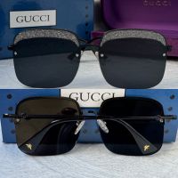 GUCCI с лого дамски слънчеви очила квадратни УВ 400, снимка 1 - Слънчеви и диоптрични очила - 45197840