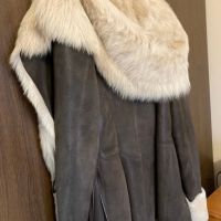 Красиво кожено палто, снимка 3 - Палта, манта - 45093850