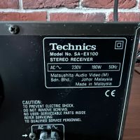 Усилвател Technics SA-EX 100, снимка 4 - Ресийвъри, усилватели, смесителни пултове - 45108933