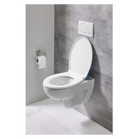 НОВА! Седалка за тоалетна чиния плавно затваряне Easy-Click принт, снимка 3 - Други - 45780424