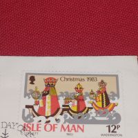 Стар пощенски плик с марки печати за Коледа Исландия за КОЛЕКЦИОНЕРИ 44714, снимка 3 - Филателия - 45262339