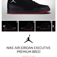 Nike Air Jordan Executive Bred, снимка 15 - Маратонки - 45760816