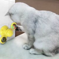 Интерактивна въртяща се играчка за котки вятърна мелница, снимка 1 - За котки - 45681551
