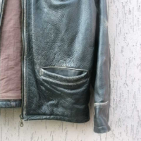 Марково мъжко яке, естественна кожа - New Port, снимка 4 - Якета - 45058738