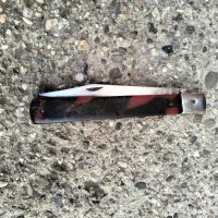 Старо джобно ножче, снимка 4 - Антикварни и старинни предмети - 45479734
