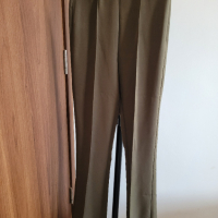 Елегантен дамски панталон с висока талия и ръб, снимка 4 - Панталони - 44954489