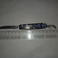 Старо джобно ножче СЪРП И ЧУК . Нож , ножка, снимка 2 - Антикварни и старинни предмети - 45235517