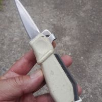 Стар Качествен Многофункционален нож за стриди с общо 3 функций , снимка 1 - Антикварни и старинни предмети - 45541876