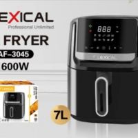 Еър фрайър с тъч скрийн Lexical Airfryer LAF-3045, снимка 3 - Фритюрници - 45890117