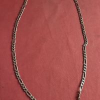 Сребърен синджир, снимка 2 - Колиета, медальони, синджири - 45390666