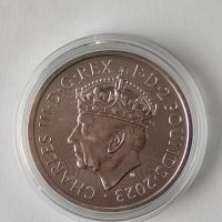 Сребърна монета от 1 унция Коронация на Крал Чарлз III, снимка 7 - Нумизматика и бонистика - 45204419