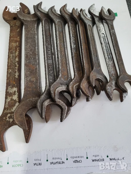 Лот двустранни гаечни ключове, снимка 1