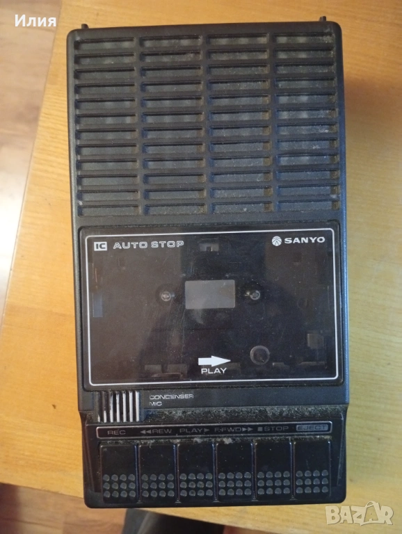Портативно касетофонче Sanyo, снимка 1