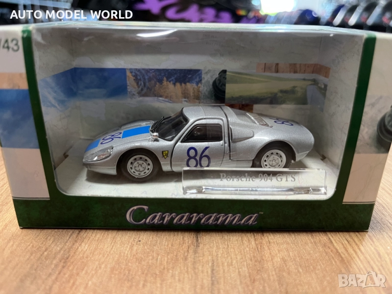 Колекционерски модел метална количка MODEL MAX PORSCHE 904 GTS 1:43, снимка 1