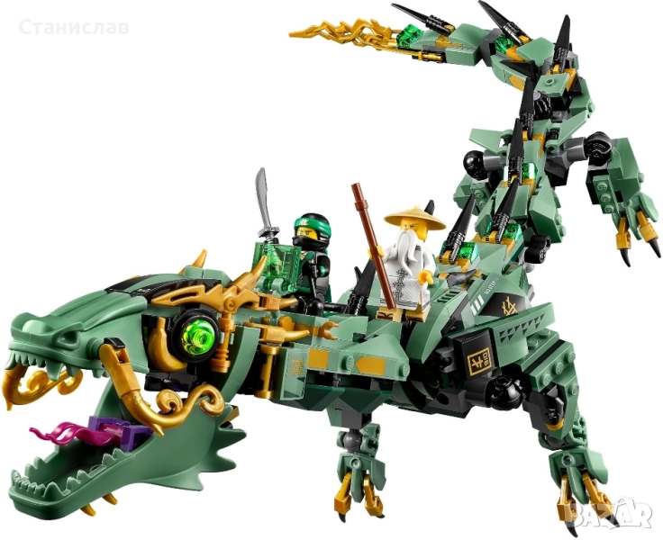 LEGO The Ninjago Movie 70612 Green Ninja Mech Dragon, снимка 1