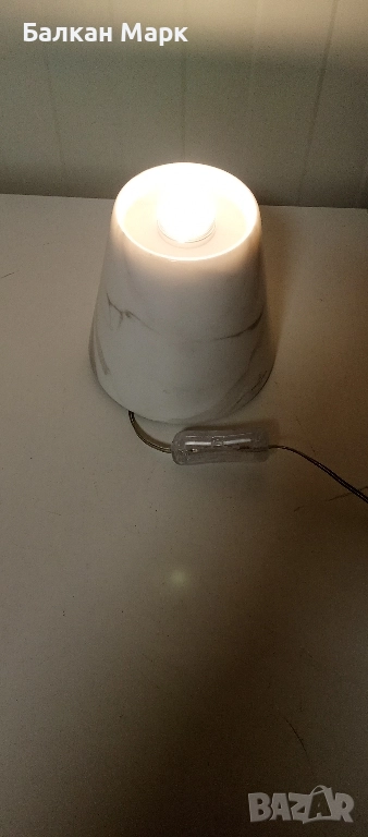 Мраморна лампа CARRARA – Villeroy & Boch (реф. 96972),без абажур , снимка 1