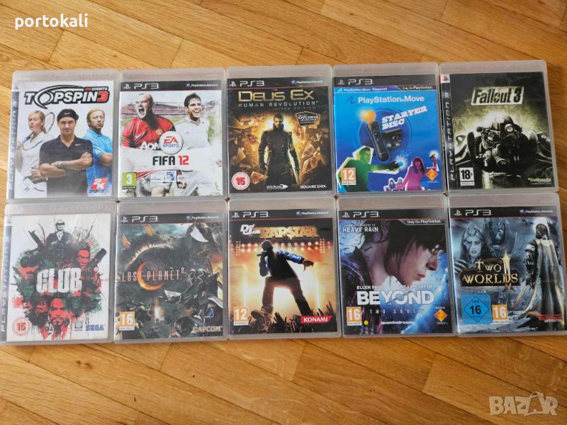 10 Игри игра PS3 Плейстейшън 3 Playstation 3 комплект, снимка 1