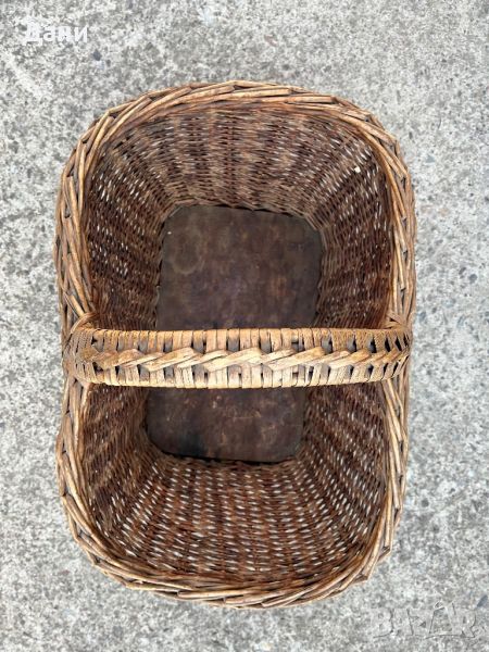 Плетена кошница , снимка 1
