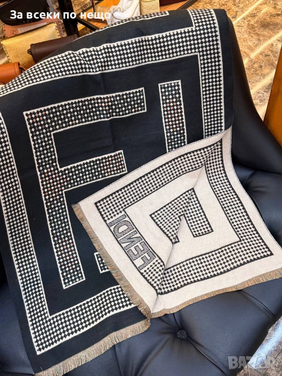 Fendi Луксозен Шал Код SK264, снимка 1