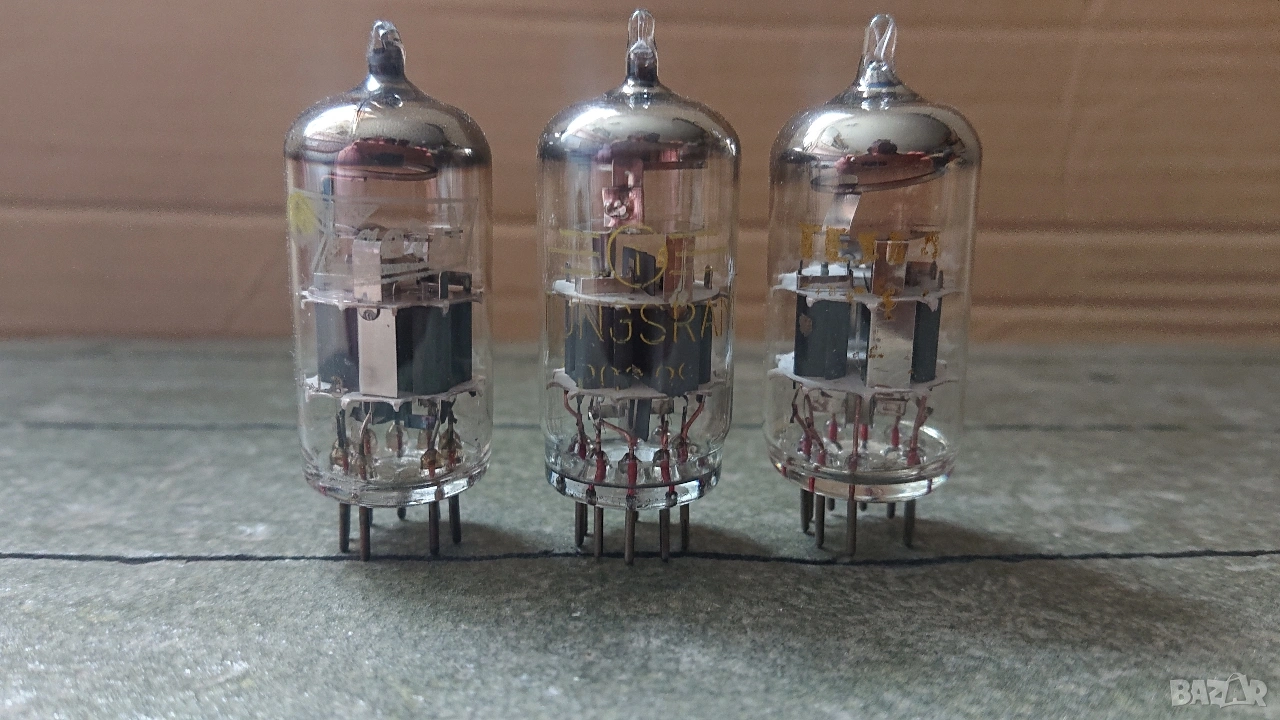 Радиолампи ZAERIX, TUNGSRAM, TESLA - PCC88. , снимка 1