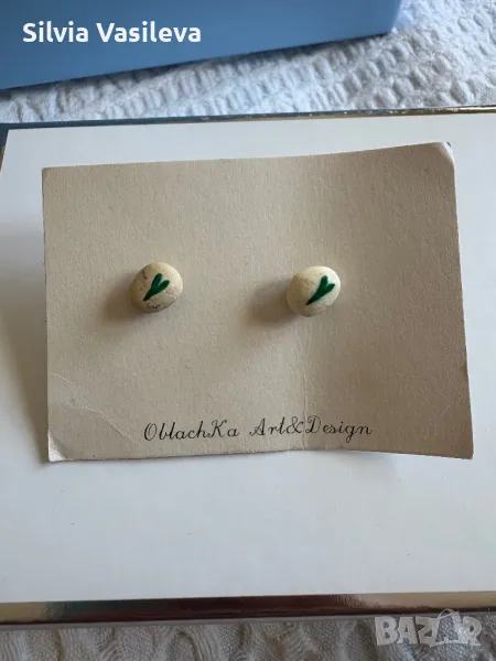 Handmade обички OblachKa art and design, снимка 1