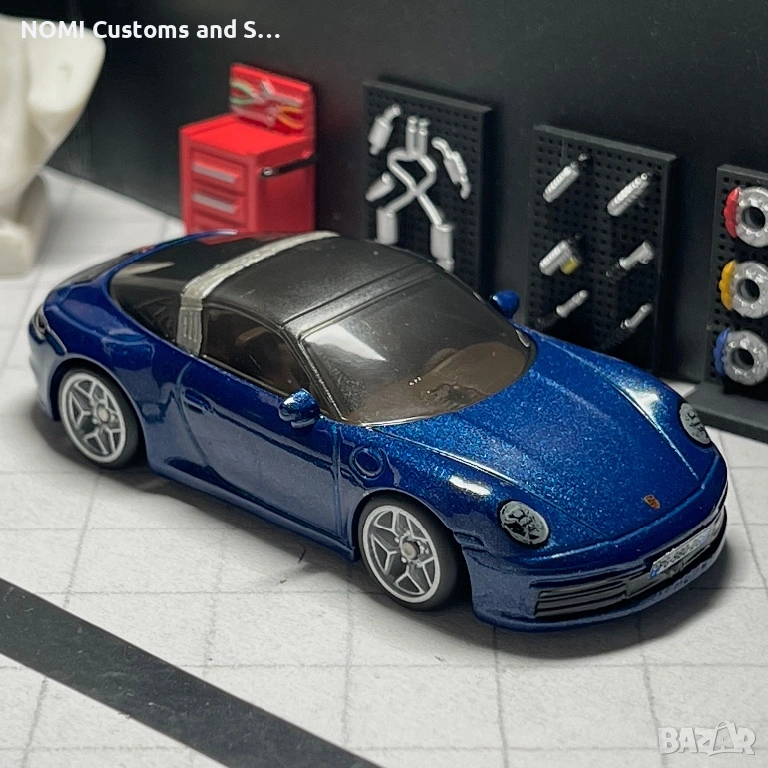 Custom Hot Wheels & Matchbox Porsche 911 Targa, снимка 1
