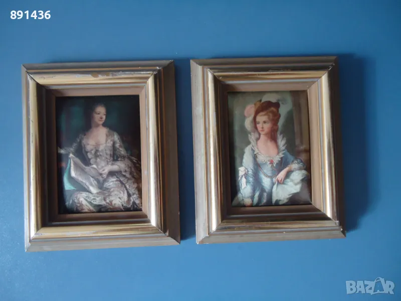 Две ретро картини принт или нещо подобно, снимка 1