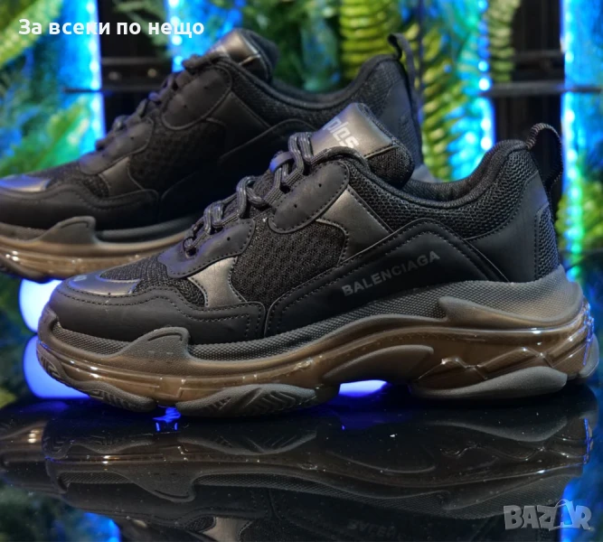 Balenciaga Мъжки Маратонки С Кутия🔝Мъжки Спортни Обувки Цвят - Черно И Кафяво Баленсиага Код SM-27, снимка 1