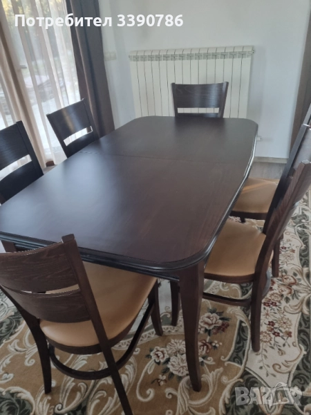 Маса сасив 100/160, снимка 1