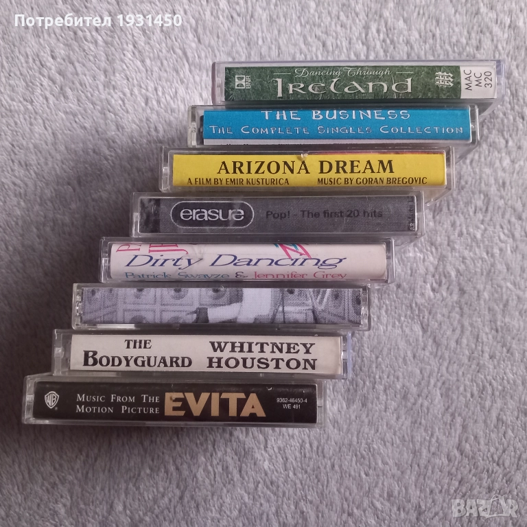 касетки за касетофон 8бр, снимка 1