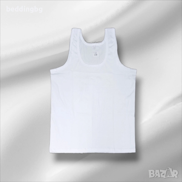 #Мъжки #памучен #потник - 100% памук, българско производство, снимка 1