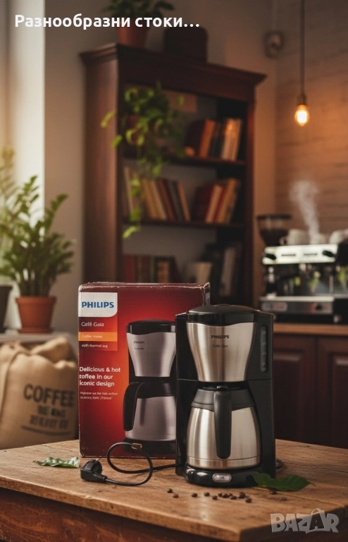 Кафемашина Philips Café Gaia! ☕, снимка 1