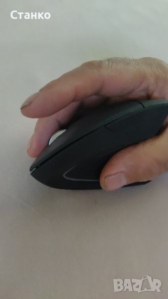 Ергономична мишка за компютър. Безкабелна - WiFi. Чисто нова, снимка 1