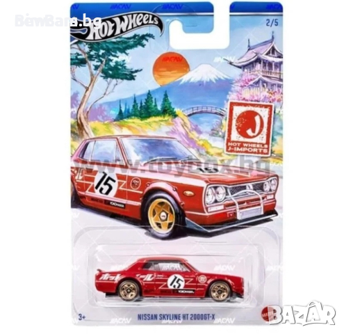 Колекционерска количка Hot Wheels Nissan Skyline HT 2000GT-X, снимка 1