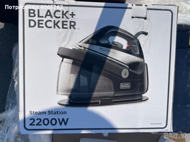 Парна ютия Black & Decker BXSS2200E 2200 W, снимка 1