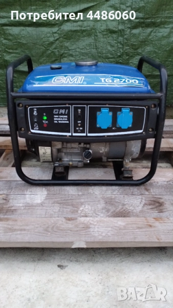Бензинов генератор CMI TG2700, снимка 1