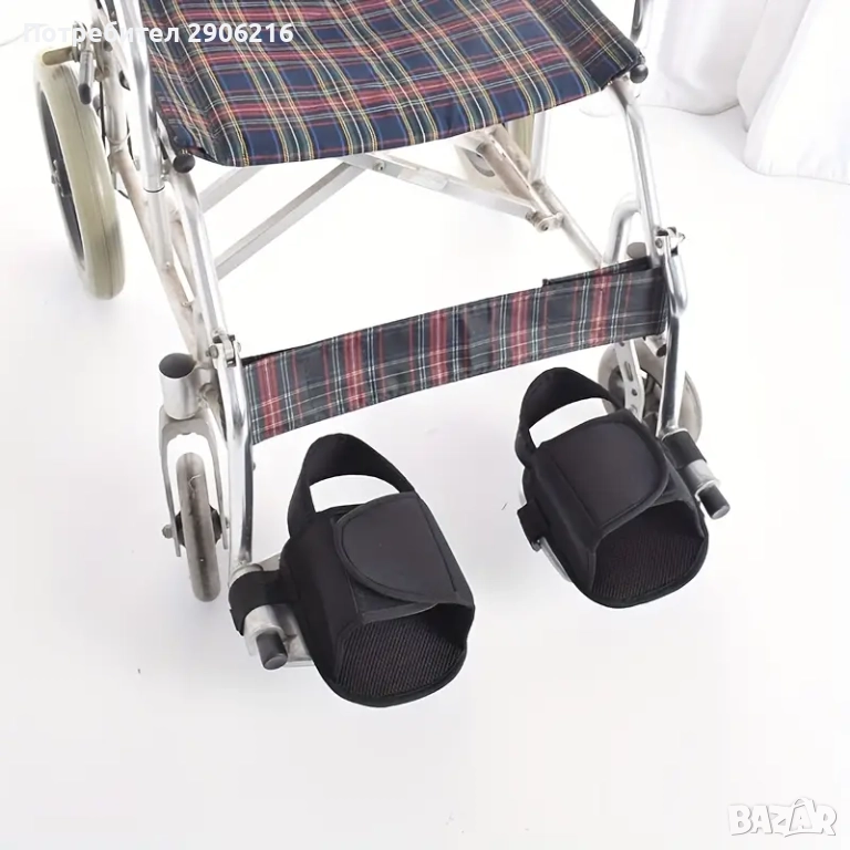 Противоплъзгащи се обувки за инвалидни колички, снимка 1