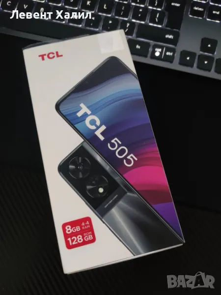 Смартфон TCL 505 SPACE GRAY 6.75 ", 128 GB, RAM 8 GB, 50+2 MP, снимка 1