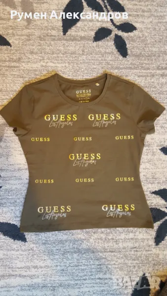 Дамска оригинална тениска GUESS размер М, снимка 1