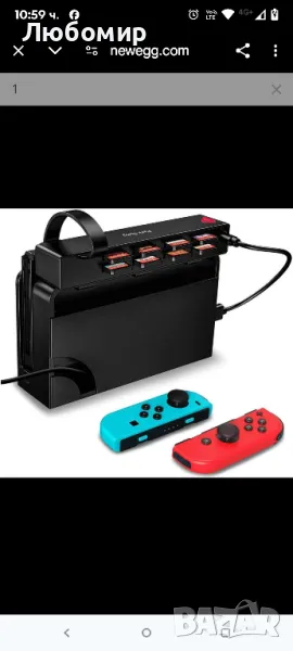 Sung Switch, четец на карти за игри Switch, държач за карти 8-в-1, адаптери за бързо, снимка 1