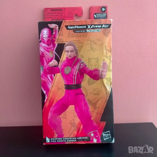 Колекционерска играчка фигура Power Rangers Cobra Kai Morphed Samantha Larusso Pink Hasbro, снимка 1