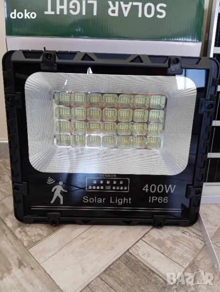 Соларен прожектор 400W, снимка 1