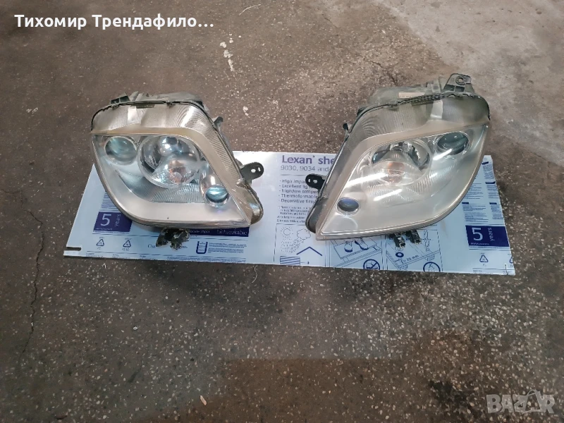 фарове ланчия федра lancia phedra ,89006367 , 89007292 ляв и десен, ксенон с налични модули, снимка 1